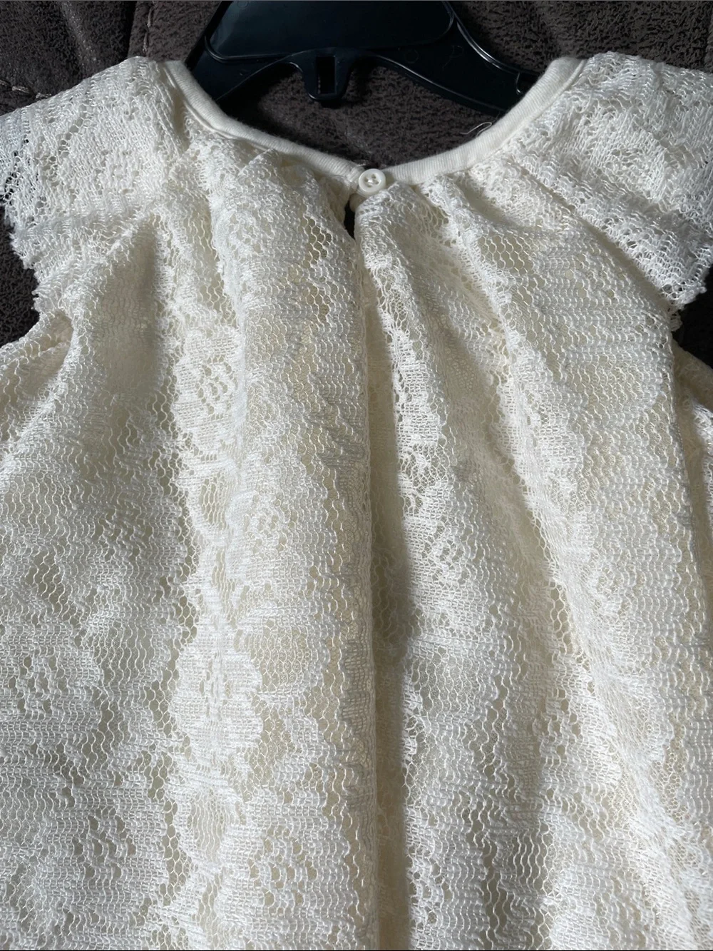 Baby Starters Ivory Lace Party Dress